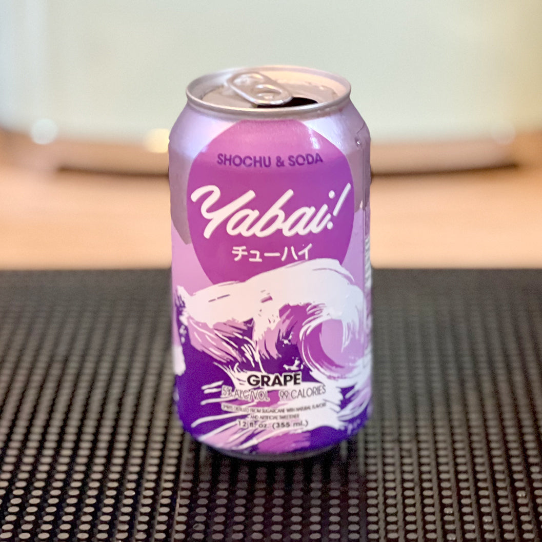 Yabai! Grape - Four, 12 oz cans